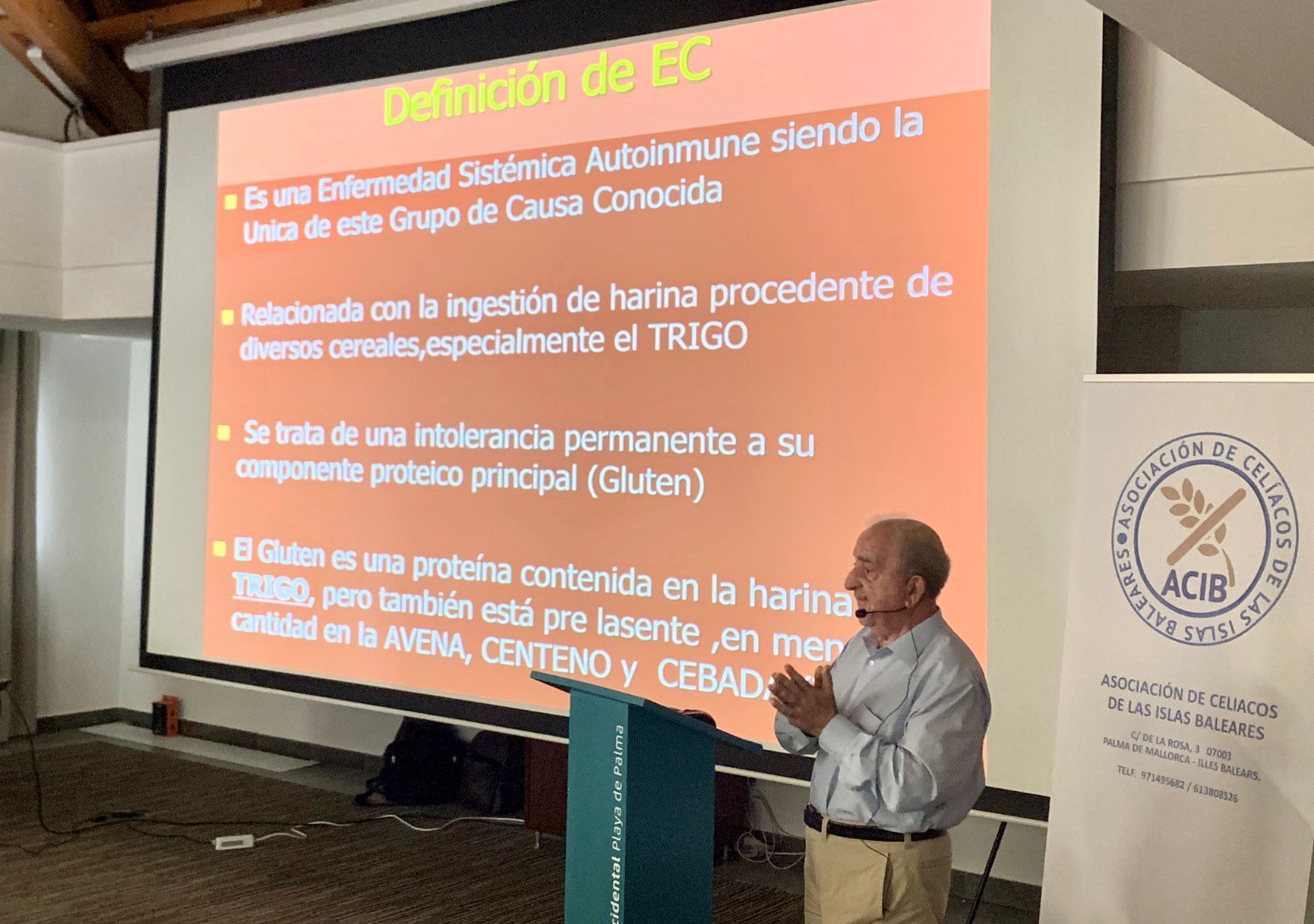 Conferencia del Dr. Luis Rodrigo Sáez